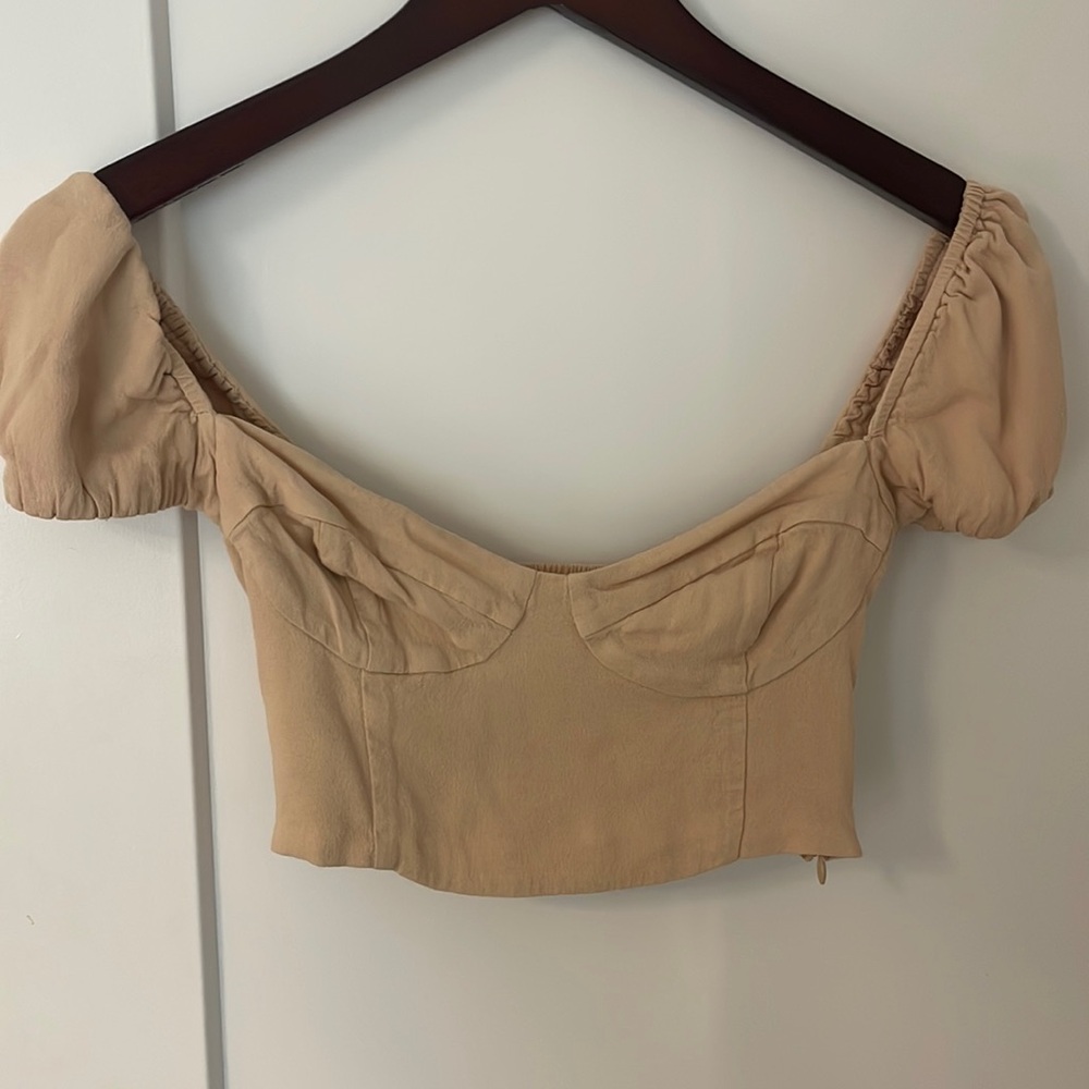 Novella Cap Sleeve Blouse